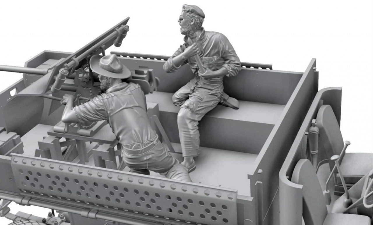 502 - Thunder Model - TM35312 - LRDG Ford F30 Gun Truck with OQF 37mm Mk I [bonus edition] - digital model