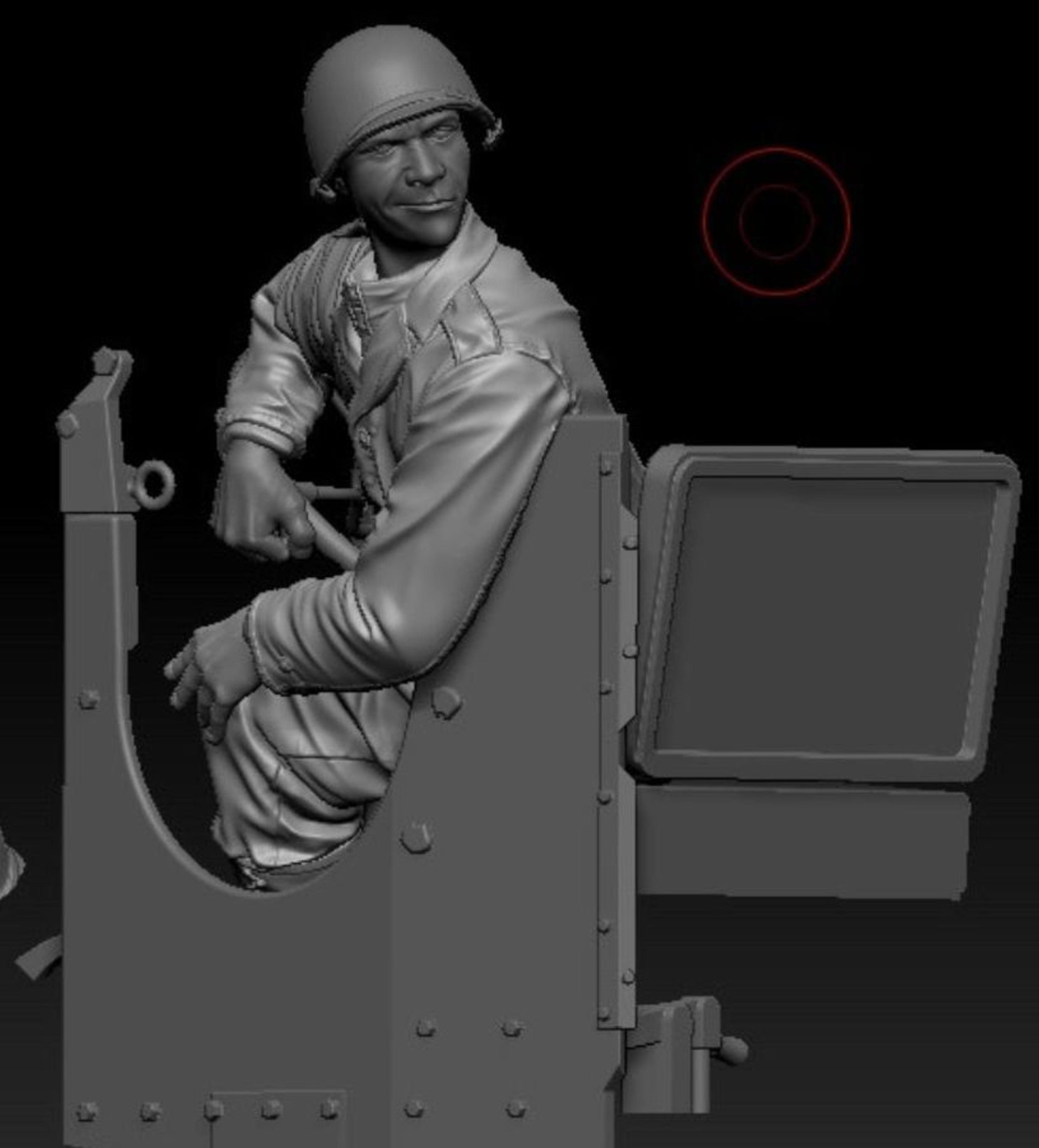 Thunder Model - TMF35009 - United States M1A1 Crew - decals