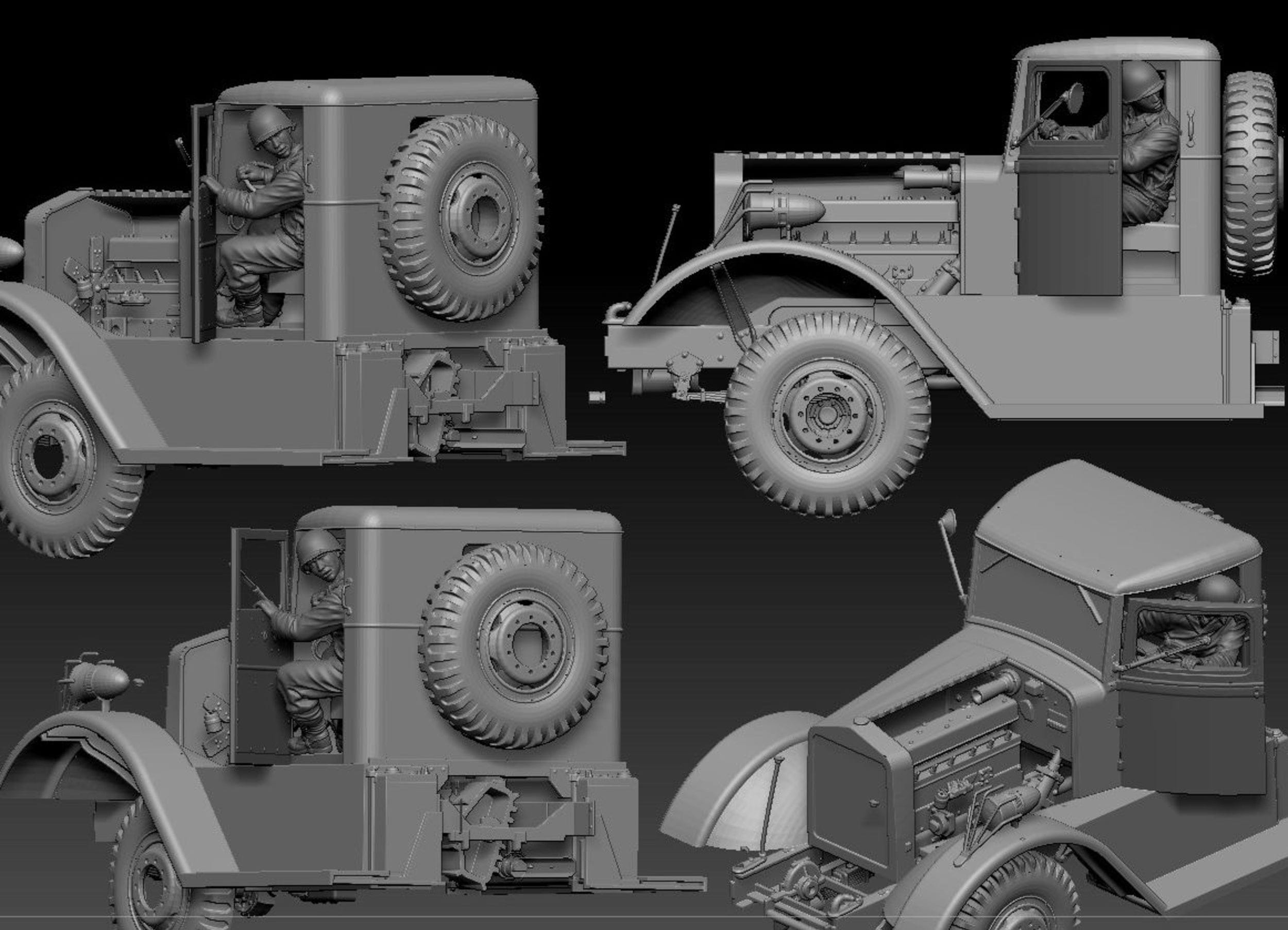 Thunder Model - TMF35010 - French M1A1 Crew - decals