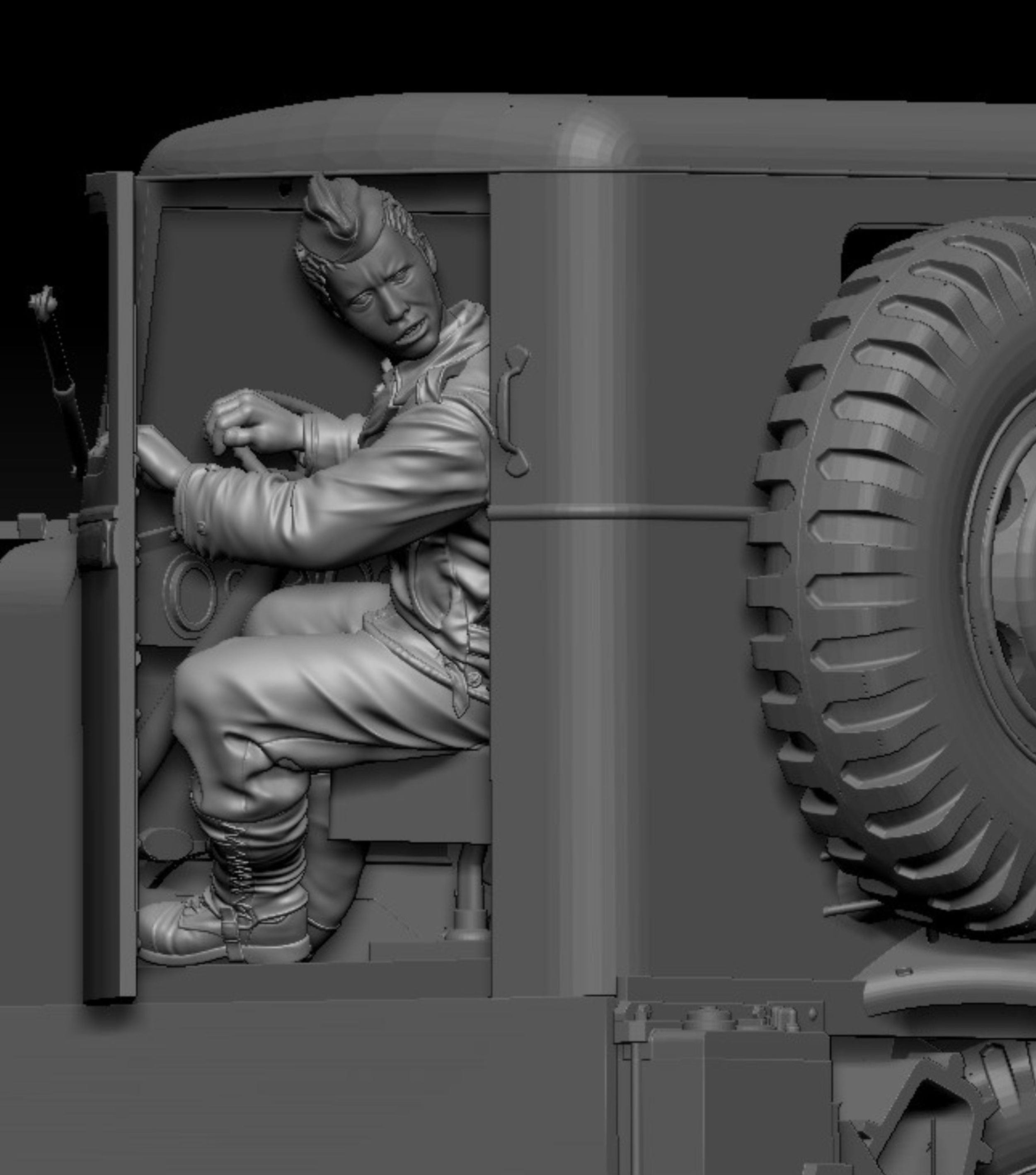 Thunder Model - TMF35010 - French M1A1 Crew - decals