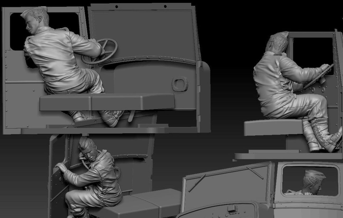 402 - Thunder Model - TMF35010 - French M1A1 Crew - decals