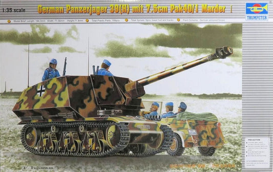 010 - 7.5 cm Pak 40/1(Sf) auf Gesch. 39H 735(f) Marder I - primary image