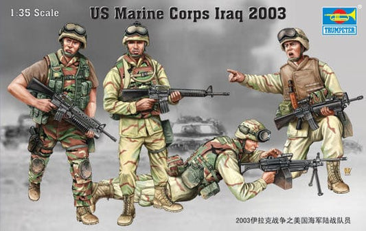 010 - Trumpeter - 00407 - United States Marines (Iraq 2003) - primary image
