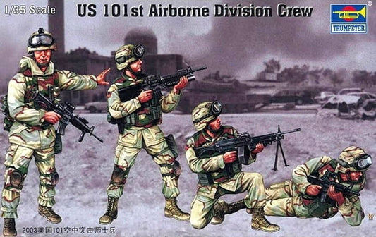 010 - Trumpeter - 00410 - United States 101st Airborne Paratroopers - primary image