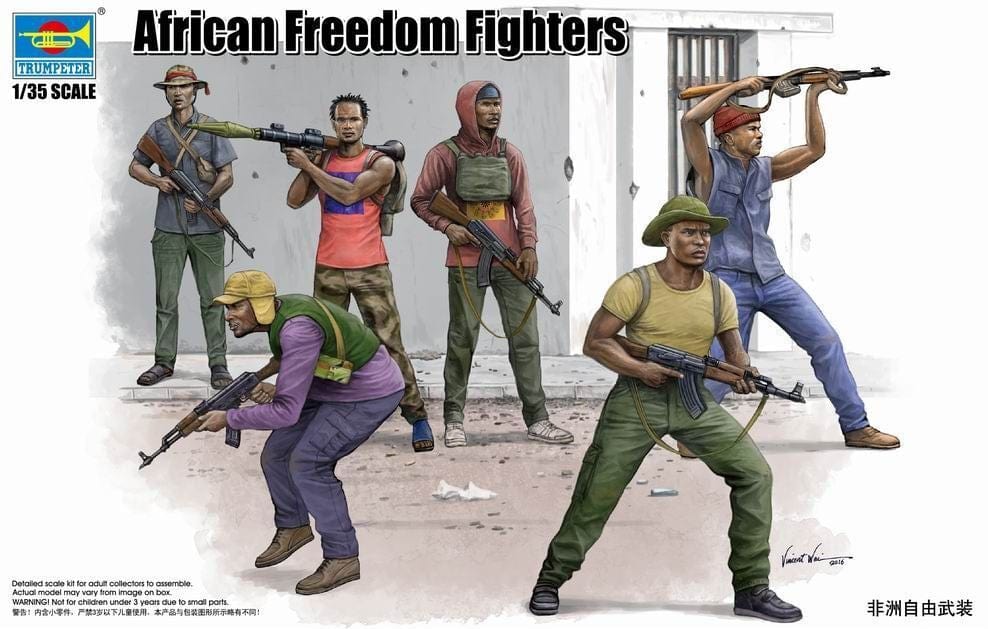 010 - Trumpeter - 00438 - African Freedom Fighters - primary image