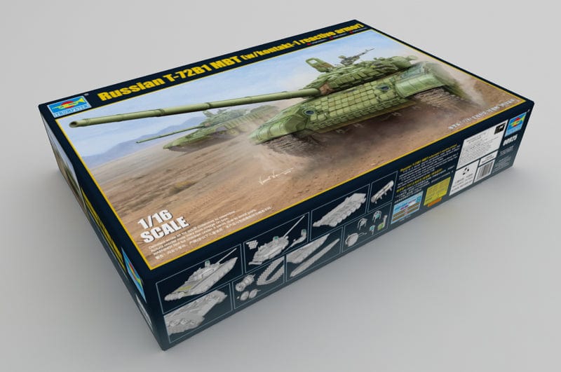 010 - Trumpeter - 00925 - T-72B1 with Kontakt-1 ERA - primary image