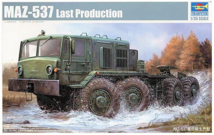 Trumpeter 1/35 land truck tractor – Anglia Models