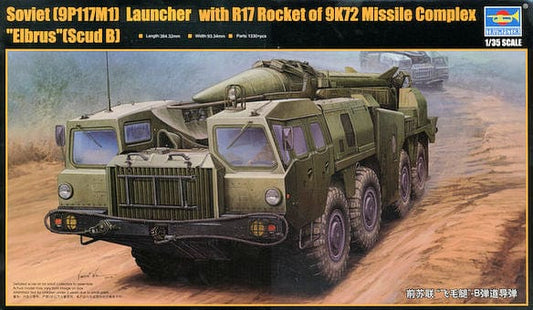 010 - Trumpeter - 01019 - R-17 Elbrus (SS-1c Scud-B) on MAZ-543 9P117M1 TEL - primary image