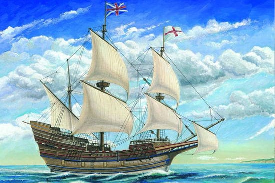 Trumpeter 01201 Trumpeter 1/72 scale Mayflower sailing ship plastic model kit – Anglia ...