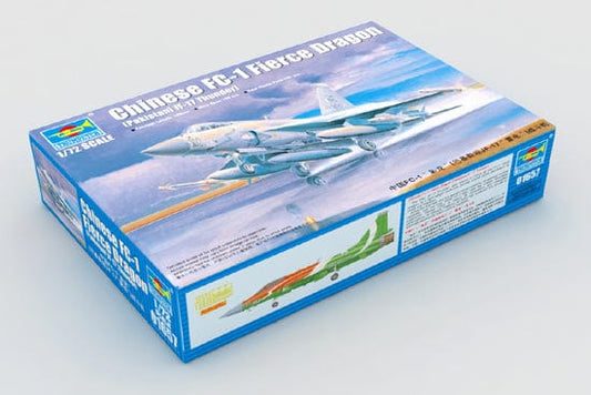 010 - Trumpeter - 01657 - Chengdu FC-1 Fierce Dragon (JF-17 Thunder) - primary image