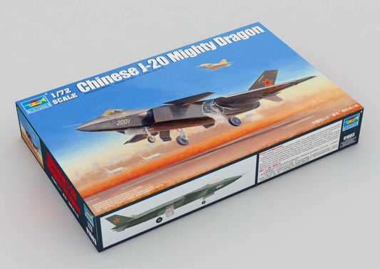 010 - Trumpeter - 01663 - Chengdu J-20 Mighty Dragon (Fagin) - primary image