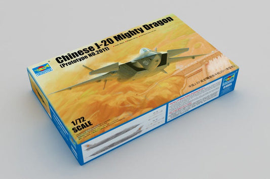 010 - Trumpeter - 01665 - Chengdu J-20 Mighty Dragon (Fagin) Prototype No. 2011 - primary image