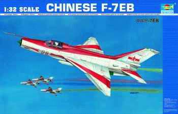 010 - Trumpeter - 02217 - Chengdu J-7EB/F-7EB Fishcan D - primary image
