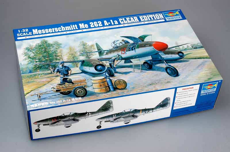 010 - Trumpeter - 02261 - Messerschmitt Me 262 A-1a [clear edition] - primary image