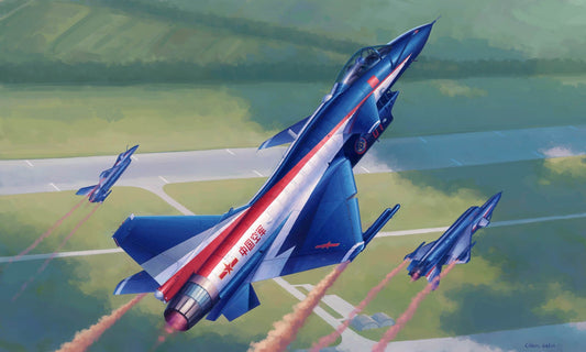 010 - Trumpeter - 02857 - Chengdu J-10AY Vigorous Dragon (Firebird) - primary image
