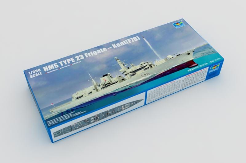 010 - Trumpeter - 04544 - HMS Kent (F78) - primary image