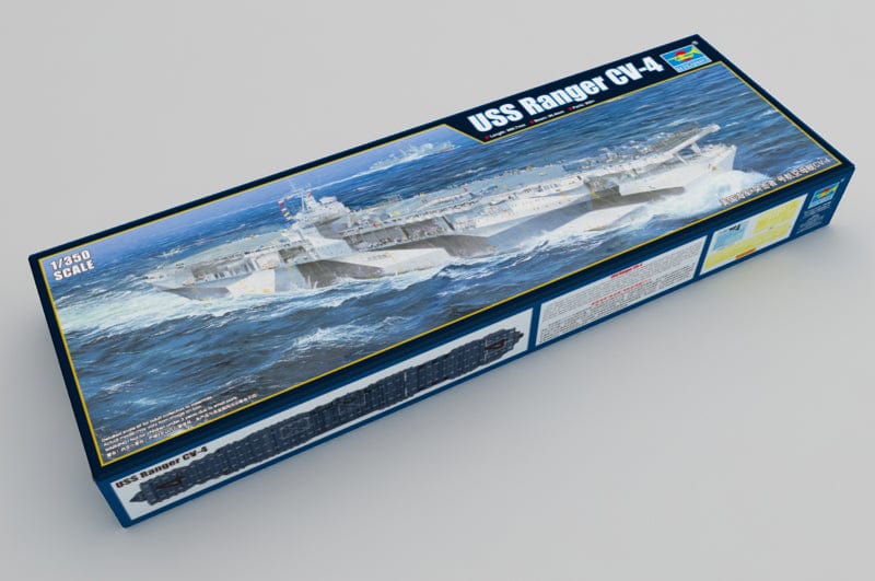 Trumpeter 1/350 scale USS Ranger (CV-4) ranger-class aircraft carrier ...