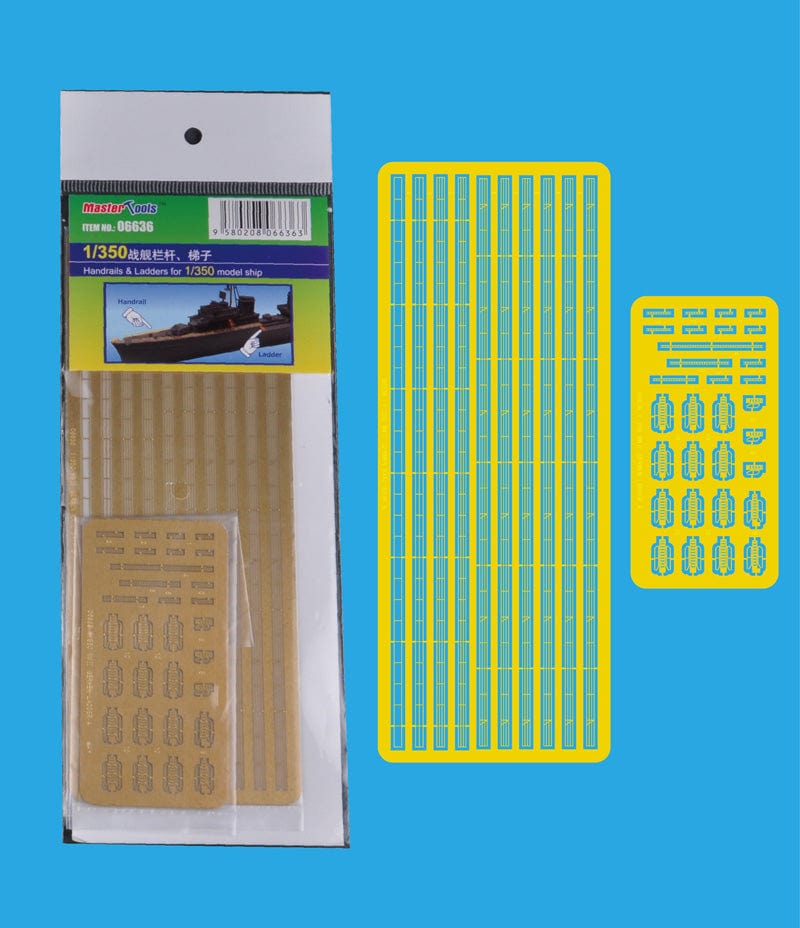 010 - Trumpeter - 06636 - Ship Handrails and Ladders - primary image