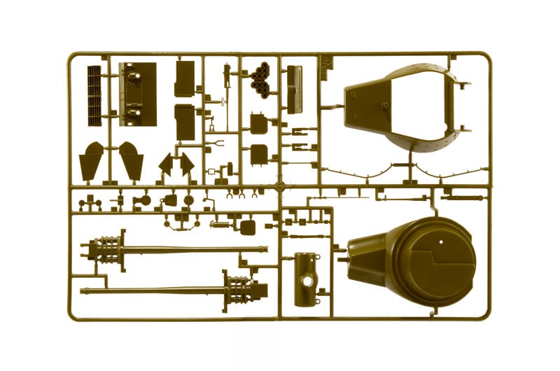 Italeri - 96538 - 90mm GMC M36B1 - sprue
