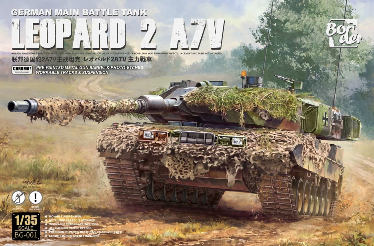 010 - Border Model - BG-001 - Leopard 2A7 [pre-painted] - primary image