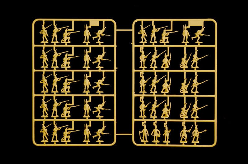 Italeri - 6071 - Austerlitz 1805 - Fighting for Sokolnitz - sprue