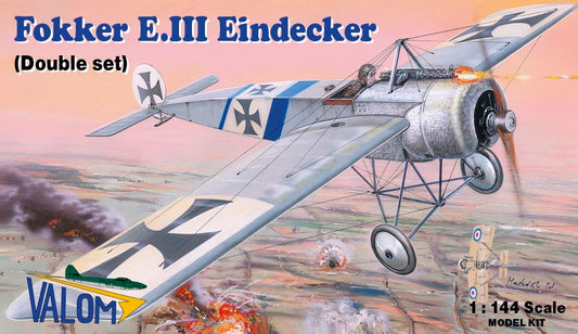 010 - Valom - 14414 - Fokker E.III Eindekker [double set] - primary image