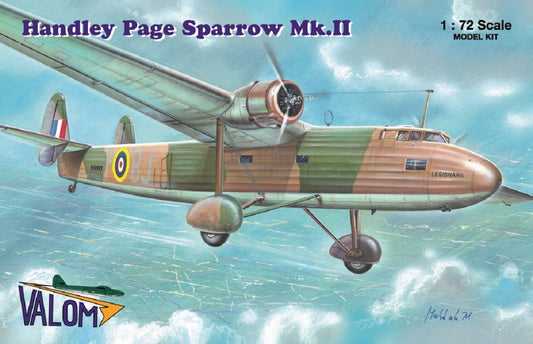 010 - Valom - 72058 - Handley Page Sparrow Mk II - primary image
