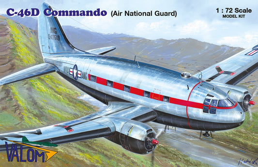 010 - Valom - 72154 - Curtiss C-46D Commando - primary image