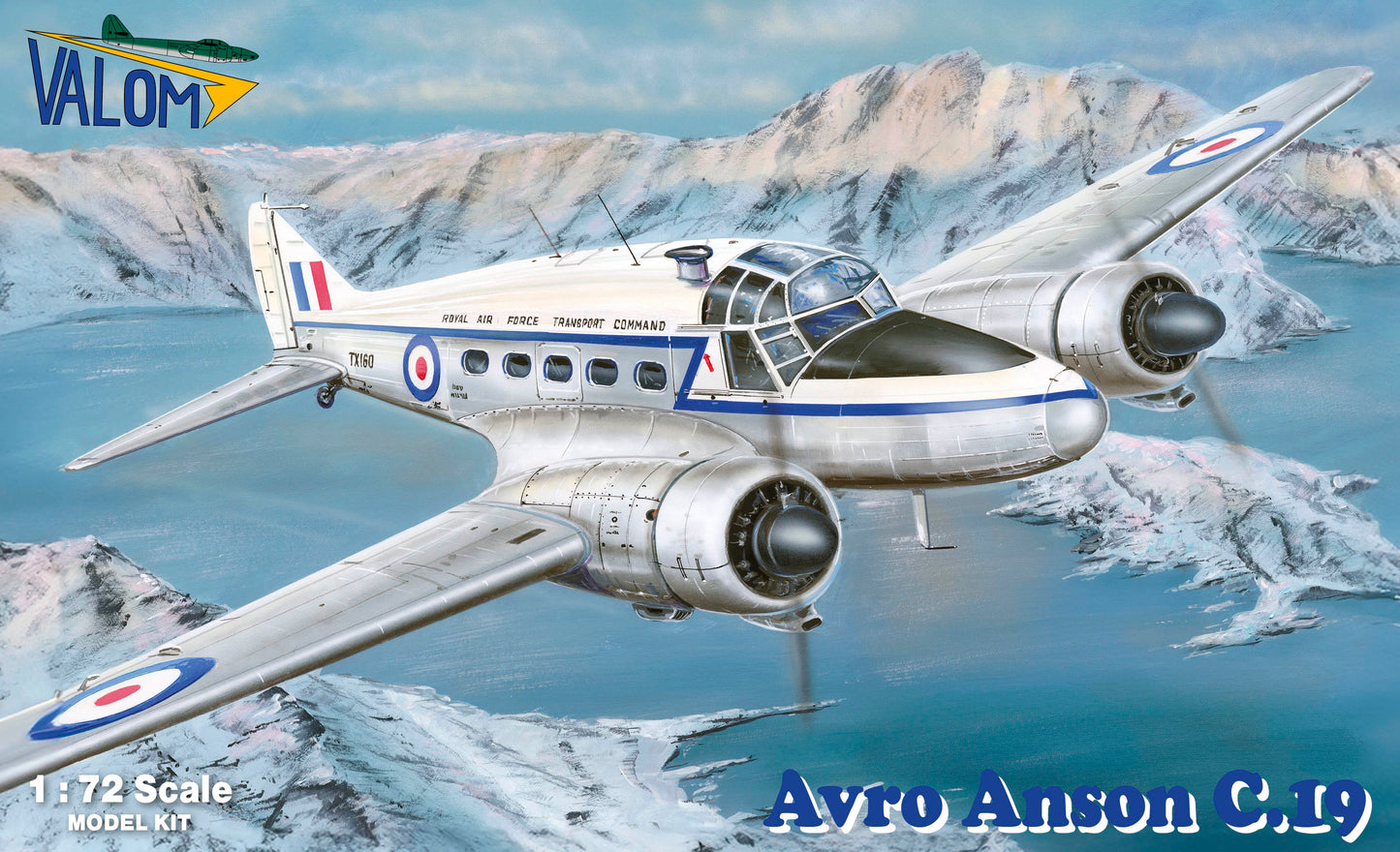 010 - Valom - 72164 - Avro Anson C.19 - primary image