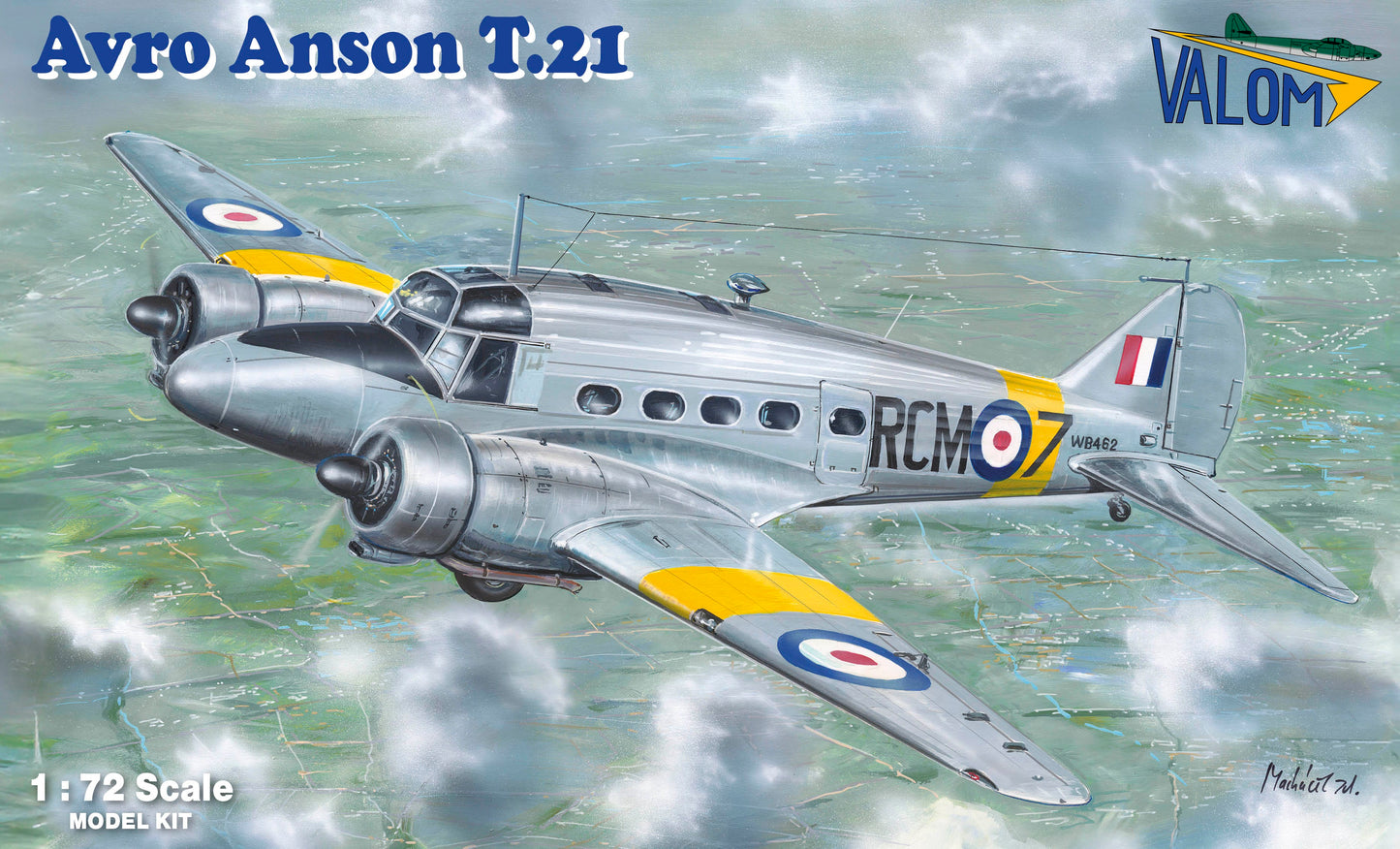 010 - Valom - 72165 - Avro Anson T.21 - primary image