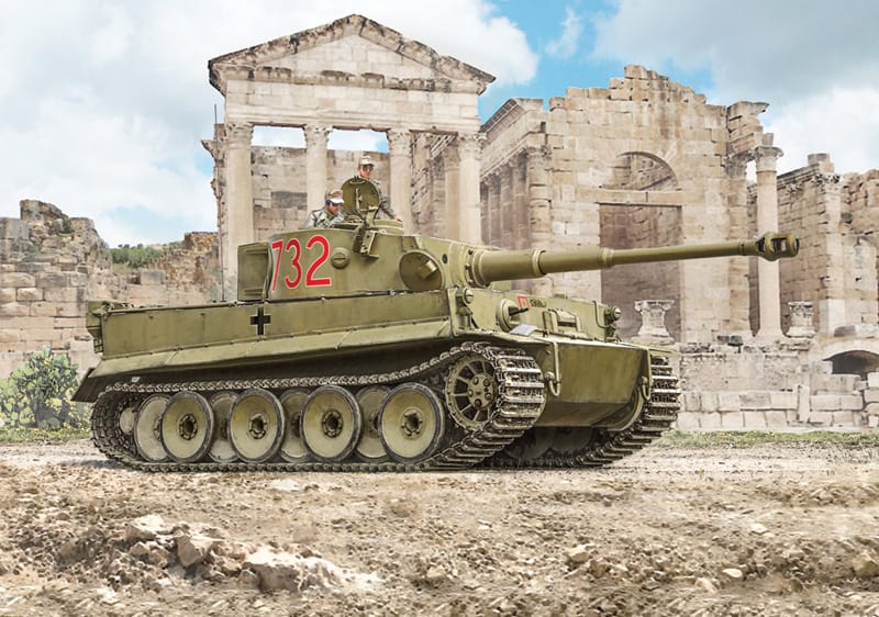 150 - Italeri - 6767 - Pz.Kpfw. VI Ausf. H Tiger I - box art