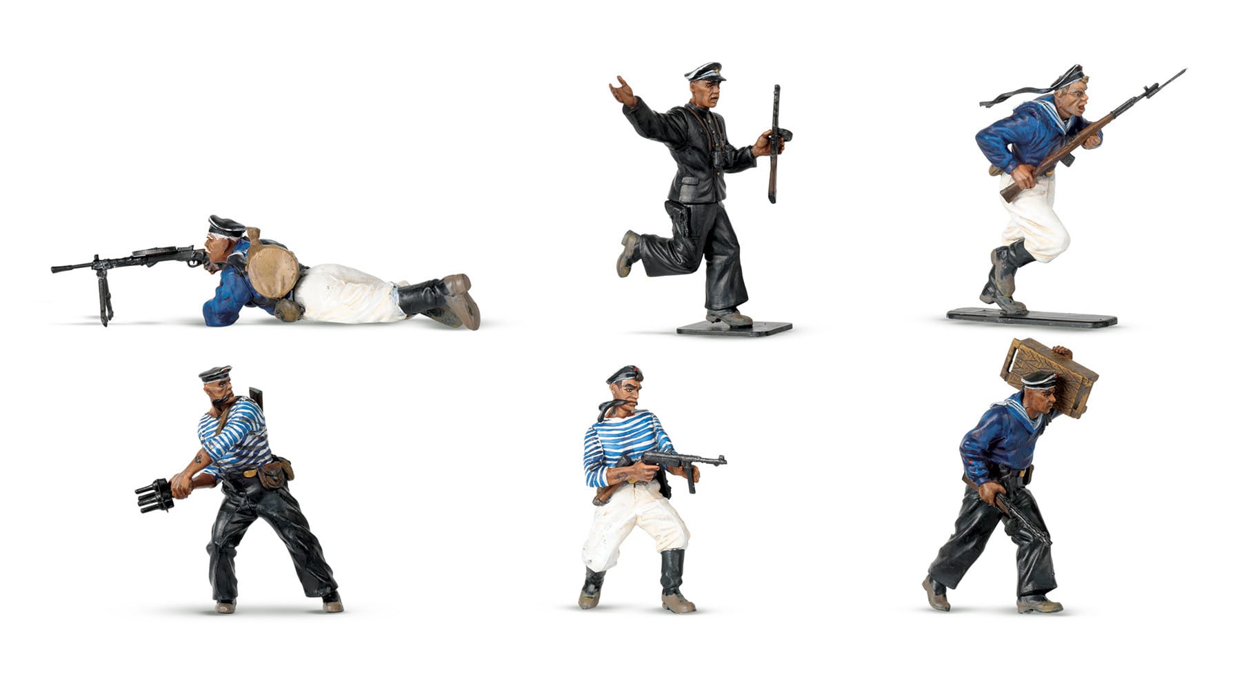 Zvezda - 3520 - Soviet Naval Infantry - painted model