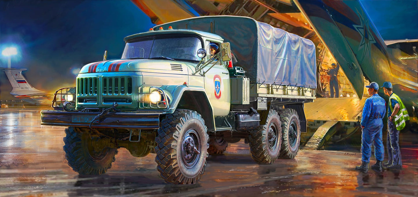 150 - Zvezda - 3706 - ZiL-131 - box art