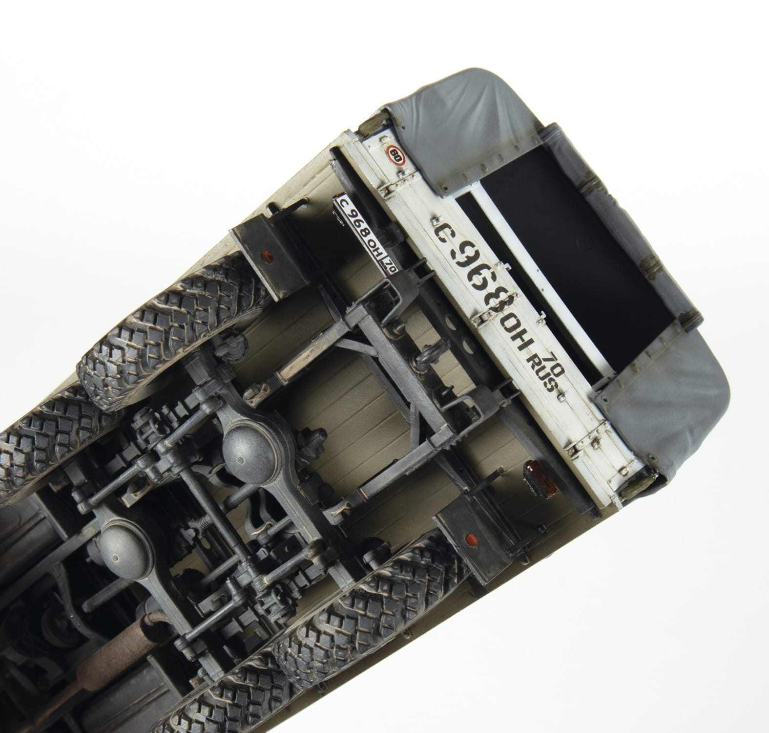 Zvezda - 3706 - ZiL-131 - painted model