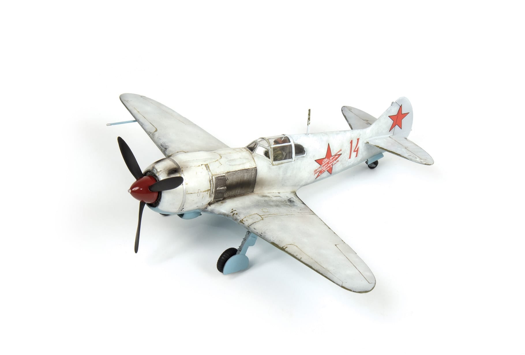 Zvezda - 7334 - Lavochkin La-5 - painted model