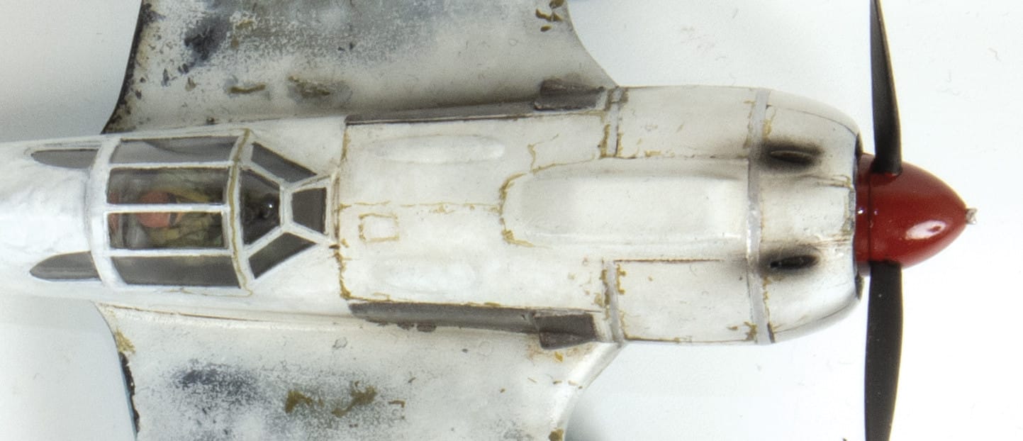 Zvezda - 7334 - Lavochkin La-5 - painted model