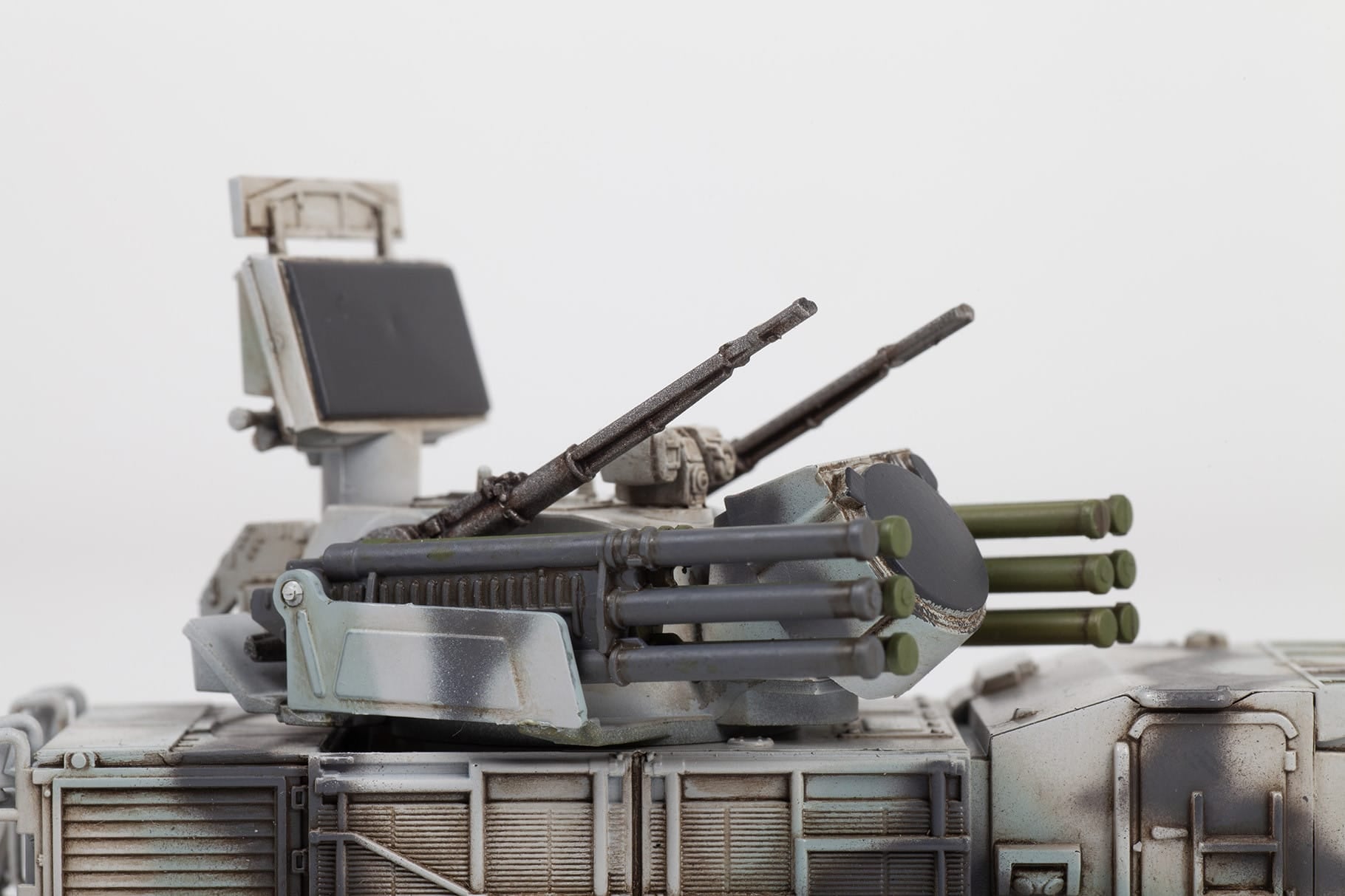 Zvezda - 7441 - Pantsir-S1 (SA-22 Greyhound) on KamAZ-6560 TEL [snap fit] - painted model