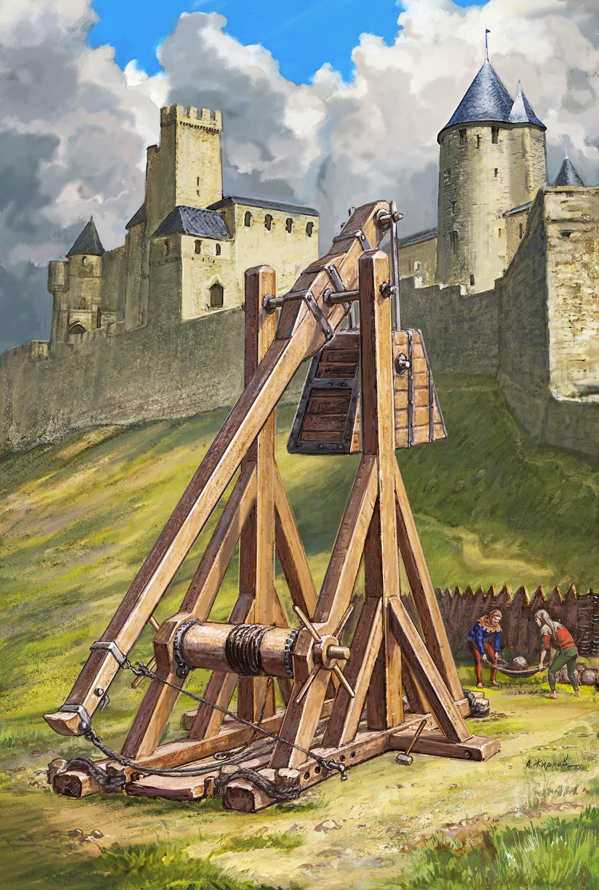 150 - Zvezda - 8516 - Trebuchet - box art