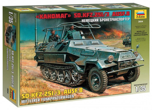 010 - Zvezda - 3604 - Sd.Kfz. 251/3 Ausf. B - primary image