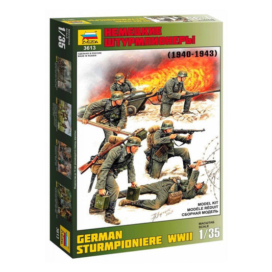 010 - Zvezda - 3613 - German Sturmpioniere - primary image