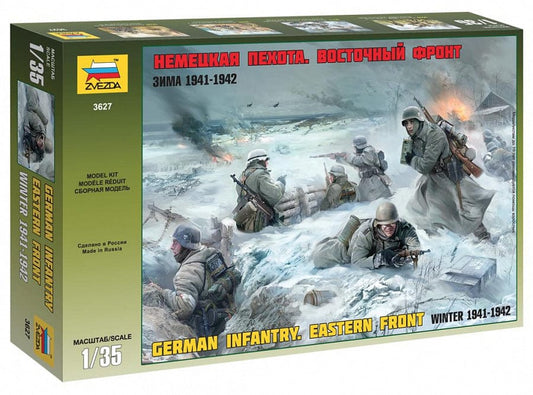 010 - Zvezda - 3627 - German Infantry (Eastern Front, Winter 1941-42) - primary image
