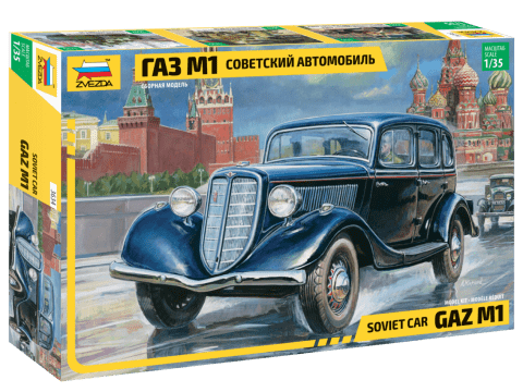 010 - Zvezda - 3634 - GAZ M1 - primary image