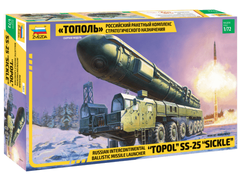 010 - Zvezda - 5003 - RS-12M1 Topol-M (SS-27 Sickle B) on MZKT-79221 15U175 TEL - primary image