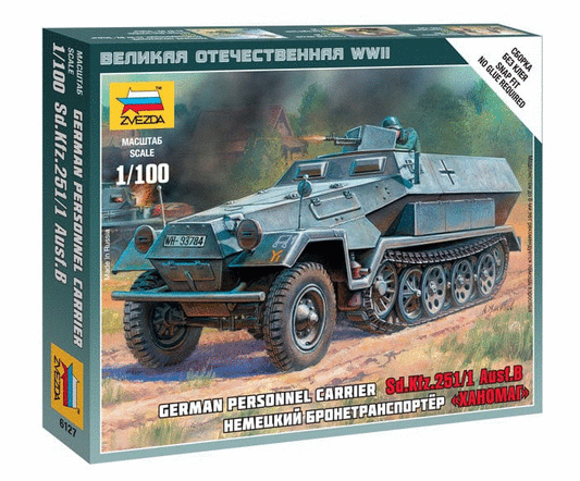 010 - Zvezda - 6127 - Sd.Kfz. 251/1 Ausf. B - primary image