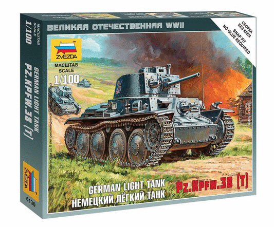 010 - Zvezda - 6130 - Pz.Kpfw. 38(t) - primary image