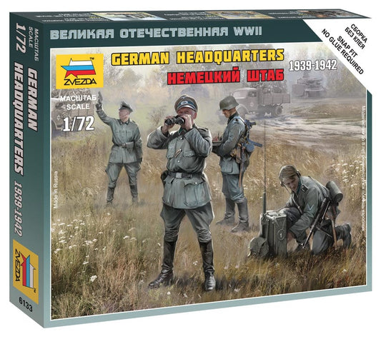 010 - Zvezda - 6133 - German HQ Staff (1939-42) - primary image