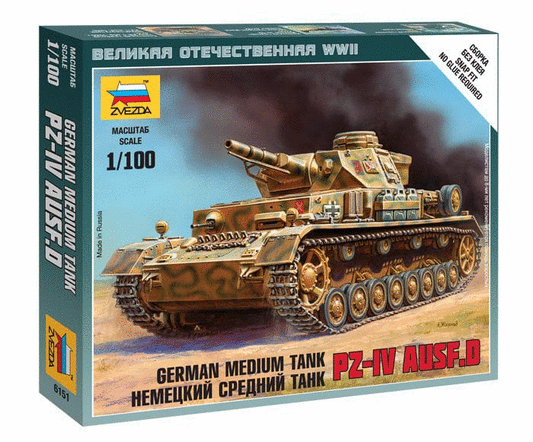 010 - Zvezda - 6151 - Pz.Kpfw. IV Ausf. D - primary image