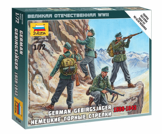 010 - Zvezda - 6154 - German Gebirgsjäger (1939-43) - primary image