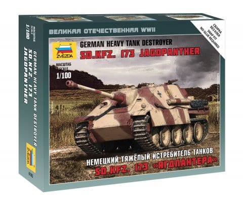 010 - Zvezda - 6183 - Sd.Kfz. 173 Jagdpanther - primary image