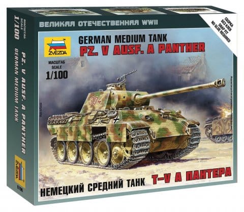 010 - Zvezda - 6196 - Pz.Kpfw. V Panther Ausf. G - primary image